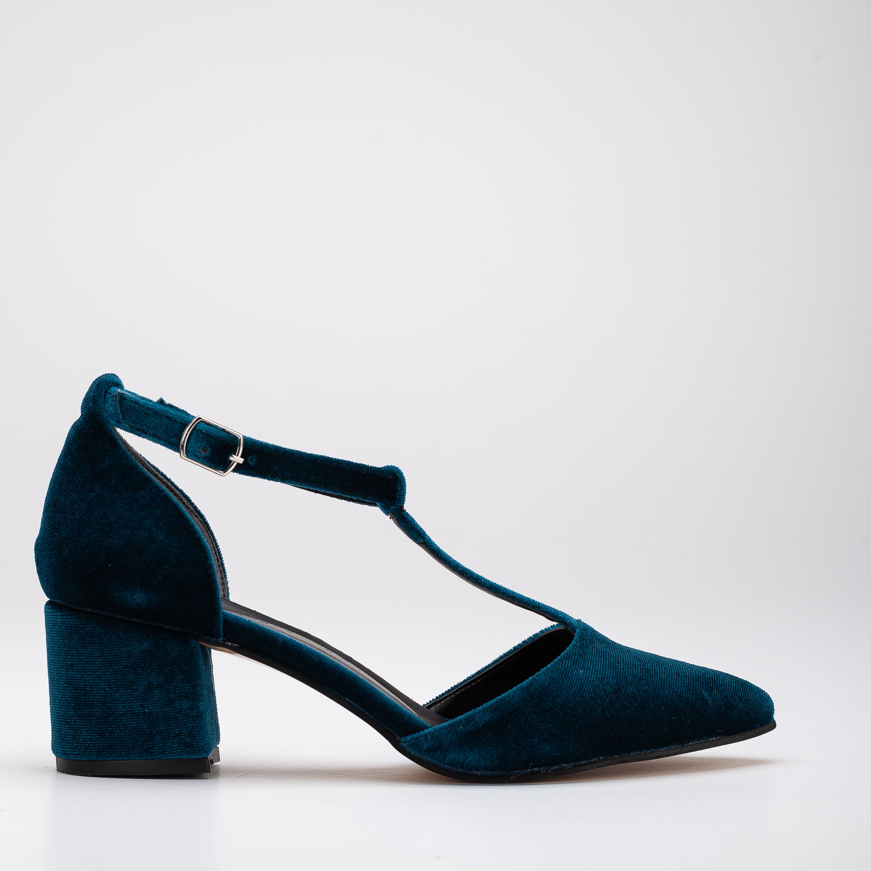 Arabella Block Heel Blue Wedding Shoes - Blue Bridal Shoes - Harriet Wilde Wedding  Shoes